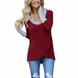 Leo Rosi Women's Shelly Cowl Neck Top